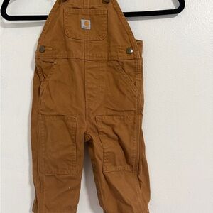 Carhartt Kids Tan Overalls